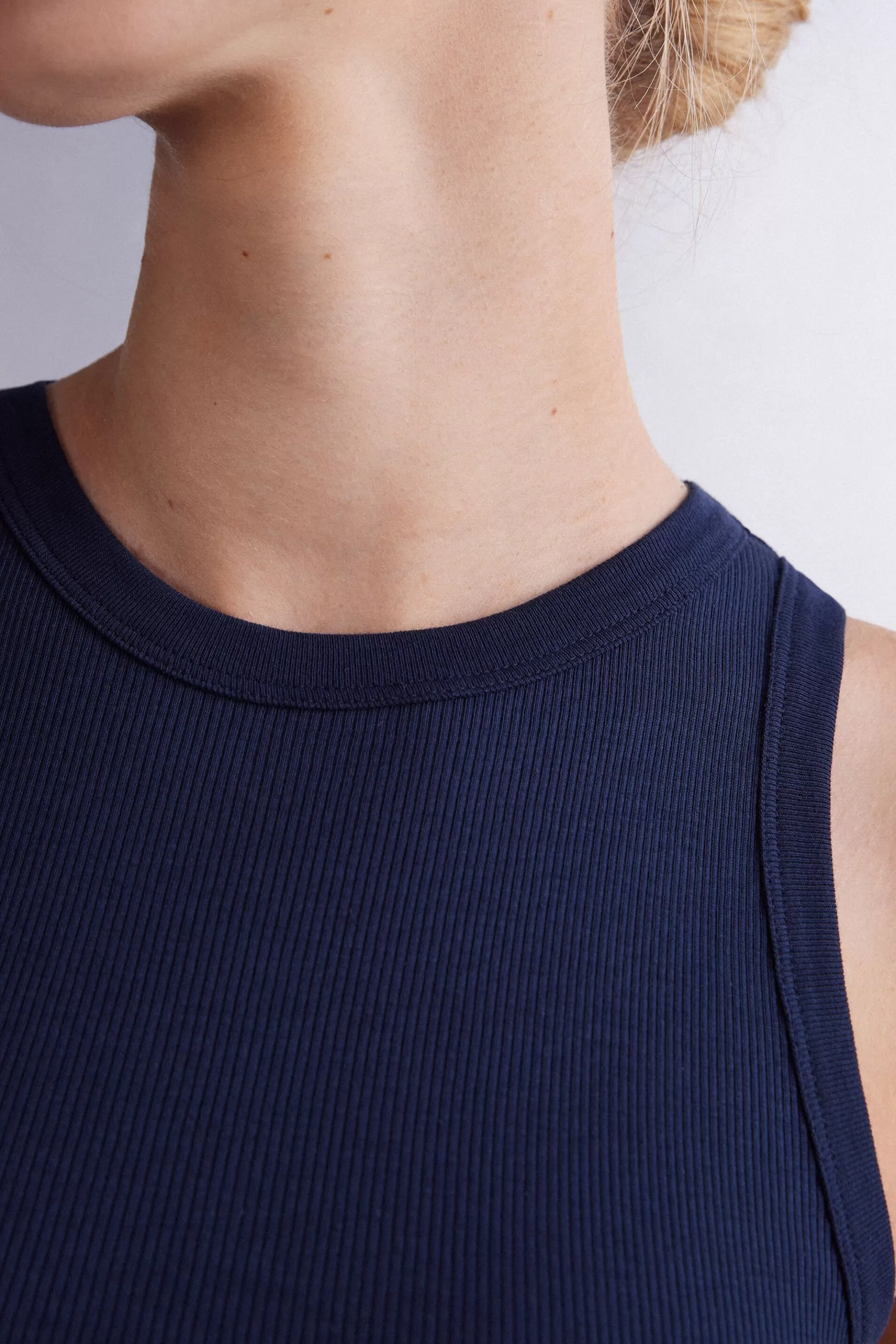 Intimissimi Toppar / Linnen^Ribbat linne i Superior-bomull