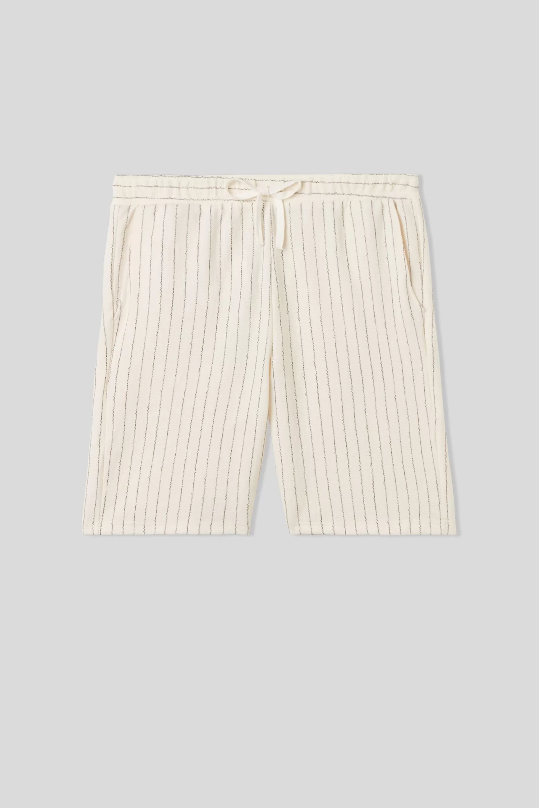 Intimissimi Byxor^Shorts i plysch med vertikala ränder