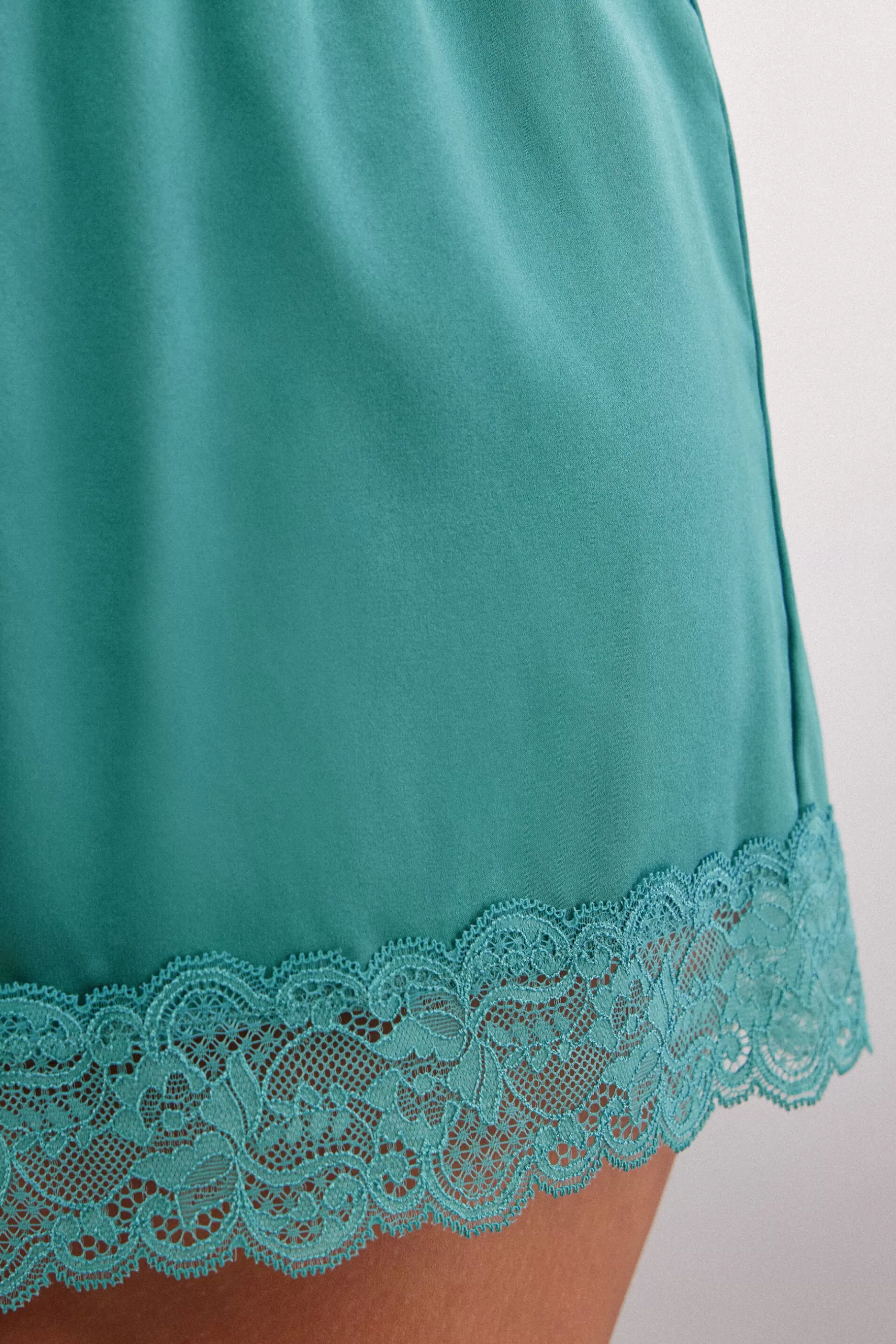 Intimissimi Pyjamas Mix & Match | Pyjamas Med Shorts^Shorts i siden med spets