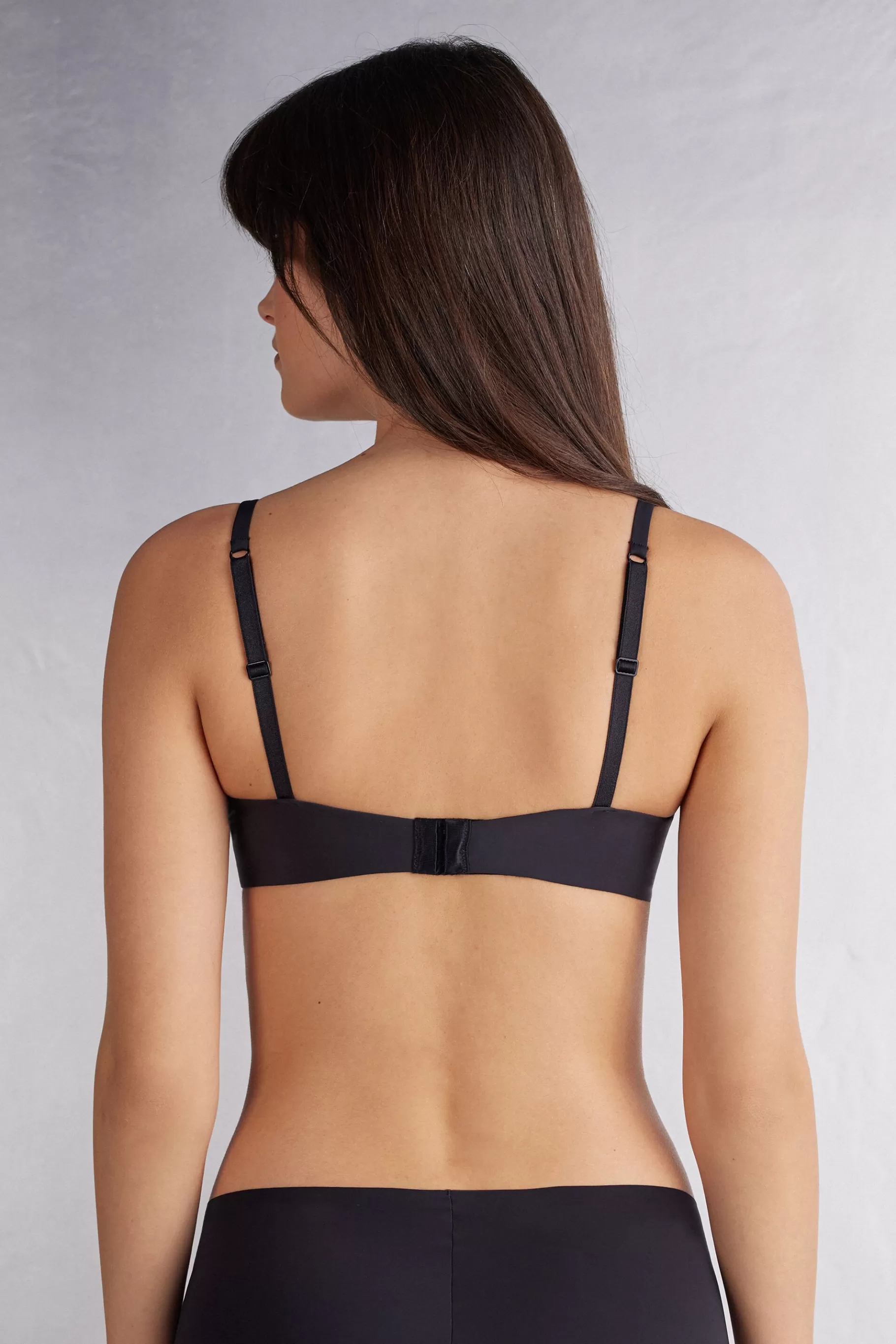 Intimissimi Med Vaddering | Med Bygel^Silvia pushup-behå i mikrofiber Ultralight