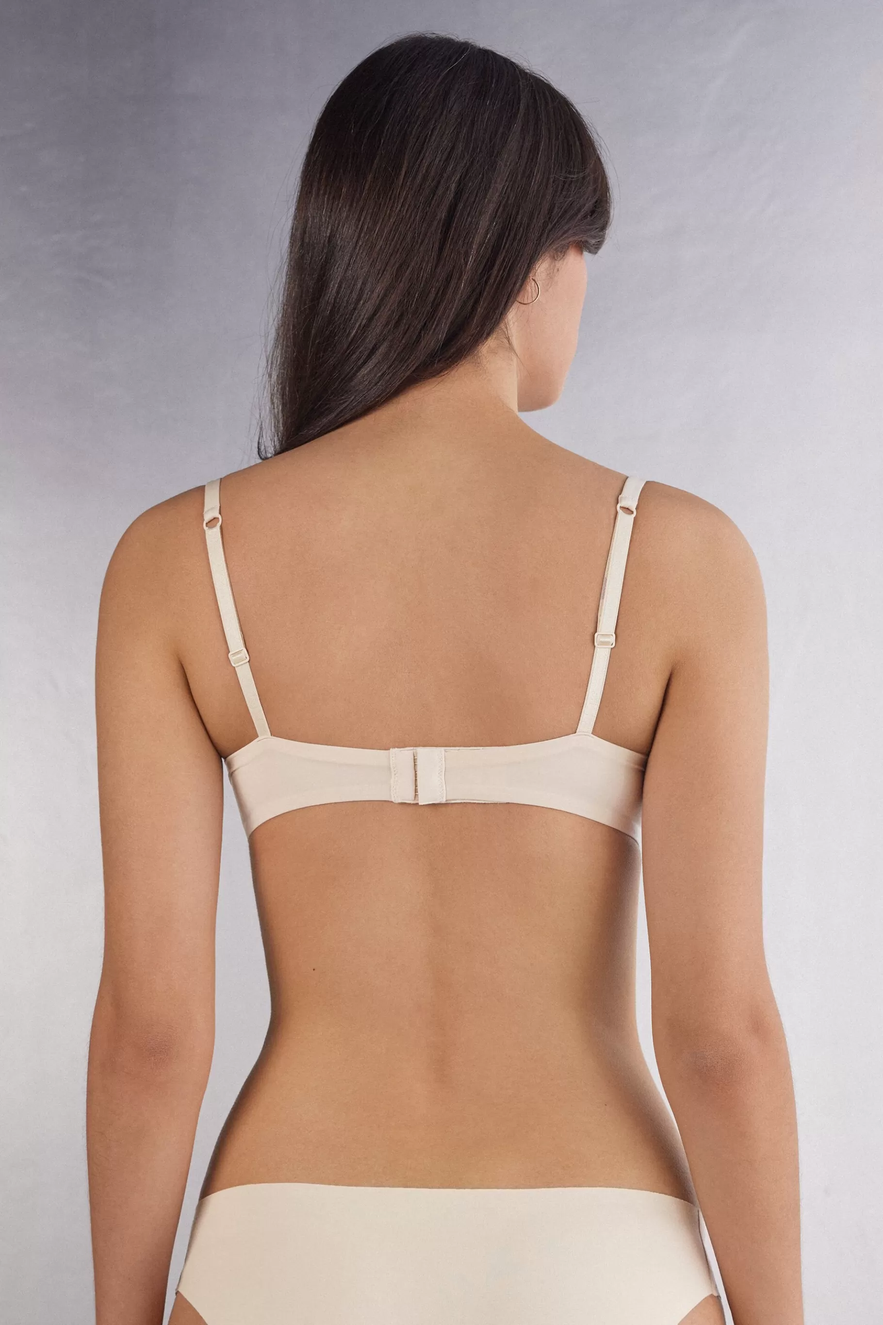 Intimissimi Med Vaddering | Med Bygel^Simona Superpushup-behå i supertunn mikrofiber