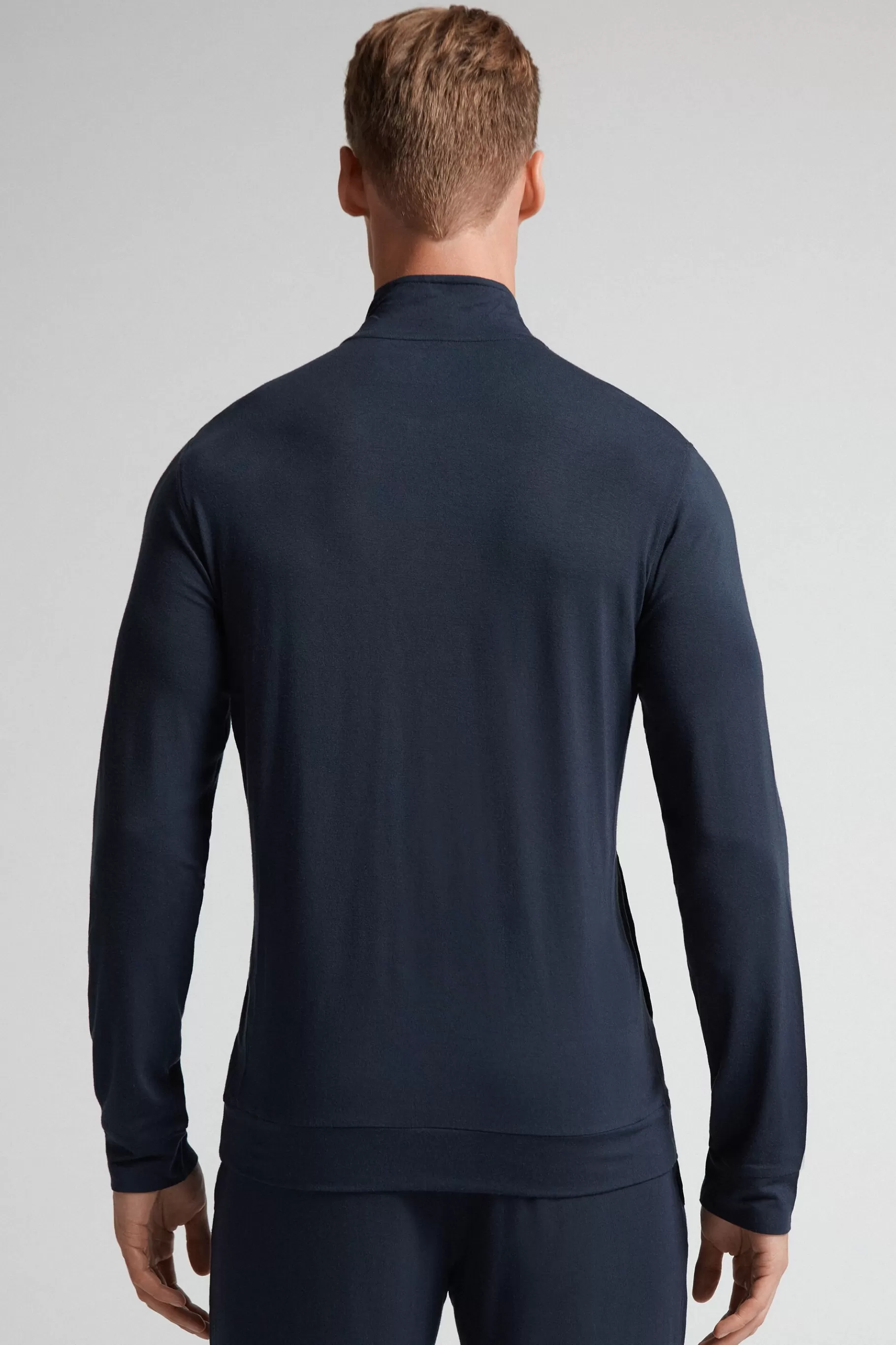 Intimissimi Tröjor^Sweatshirt med dragkedja i siden och modal