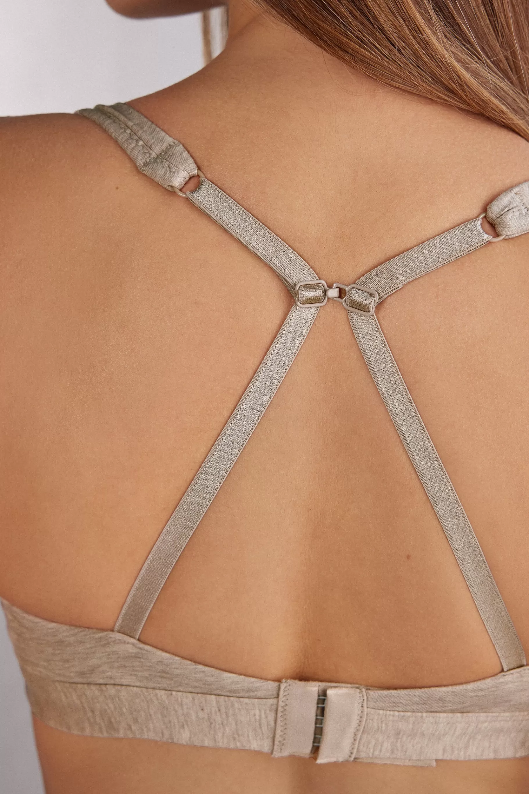 Intimissimi Utan Vaddering | Utan Bygel^Triangelbehå i bomull Lara
