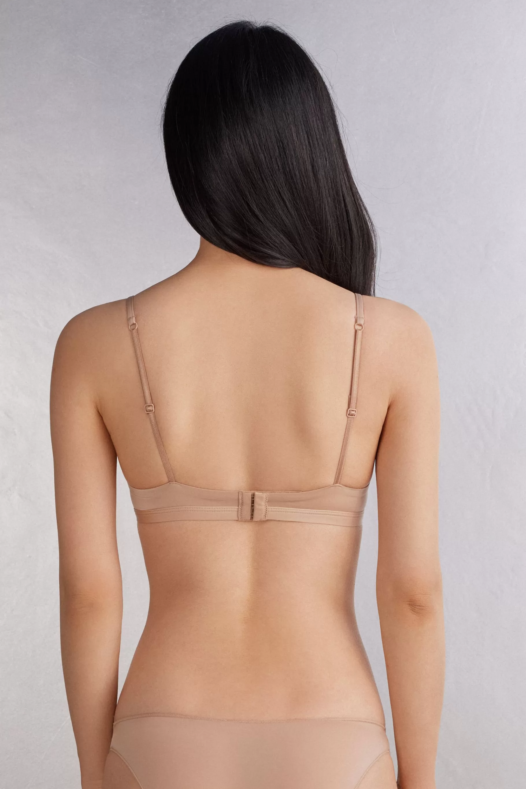 Intimissimi Med Vaddering | Utan Bygel^Triangelbehå Tiziana i mikrofiber Ultralight