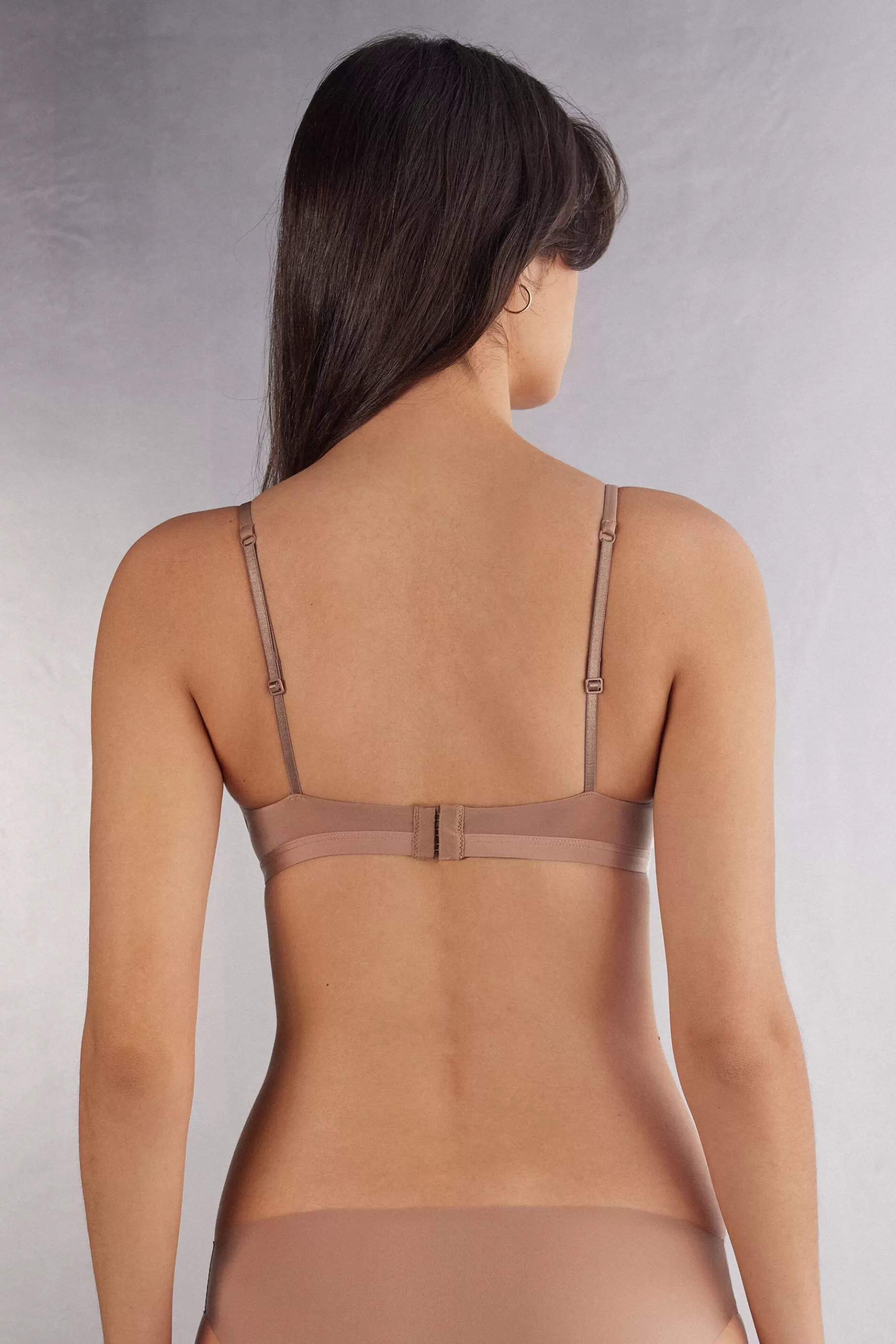 Intimissimi Med Vaddering | Utan Bygel^Triangelbehå Tiziana i mikrofiber Ultralight