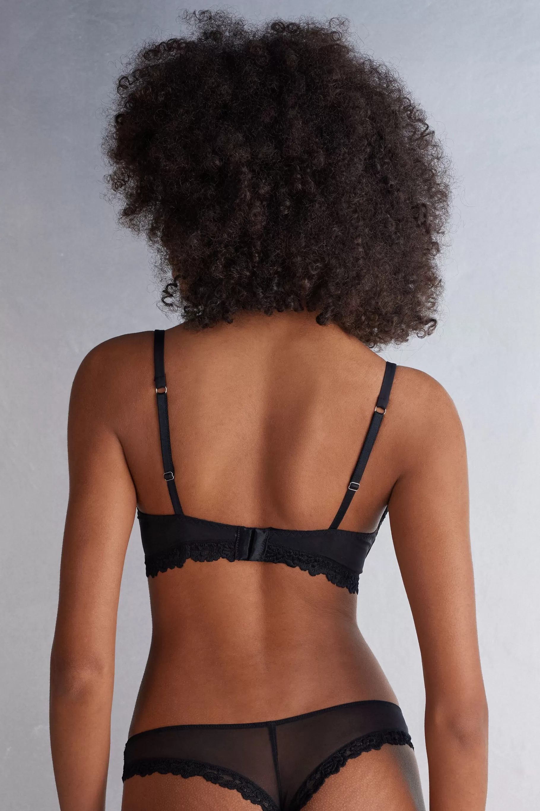 Intimissimi Med Vaddering | Utan Bygel^Triangelbehå Tiziana Pretty Flowers