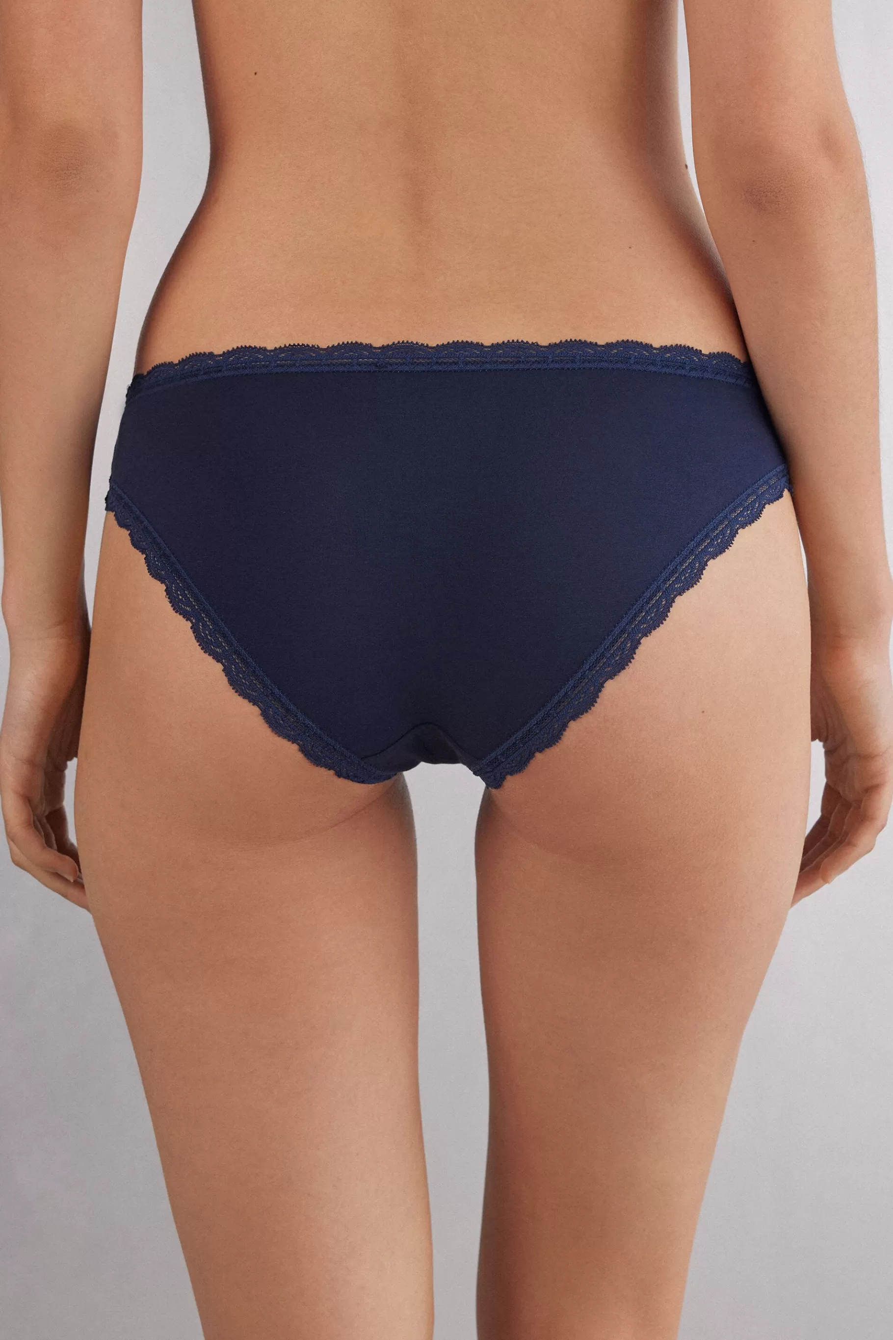 Intimissimi Trosor^Trosor i bomull och spets