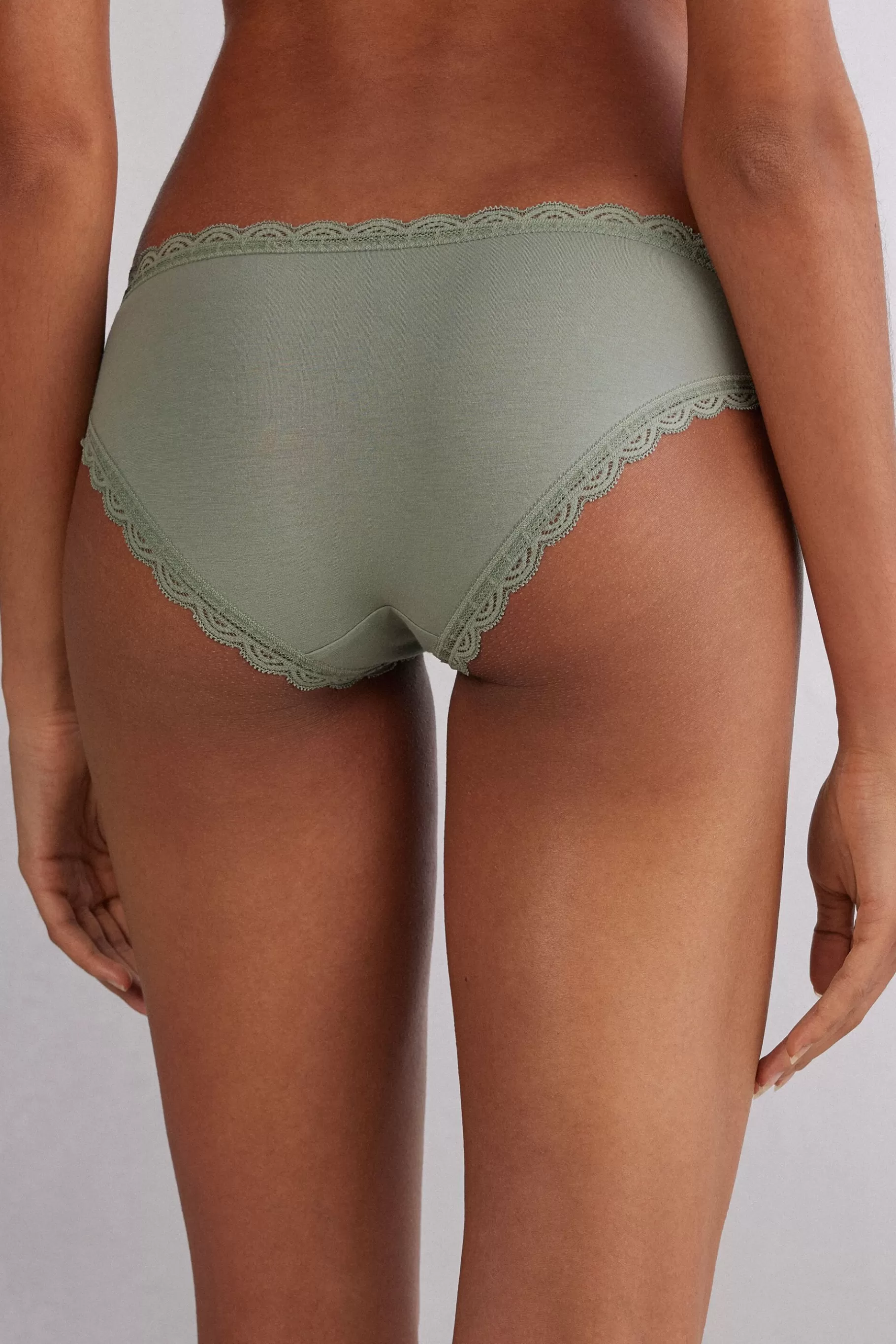 Intimissimi Trosor^Trosor i bomull och spets