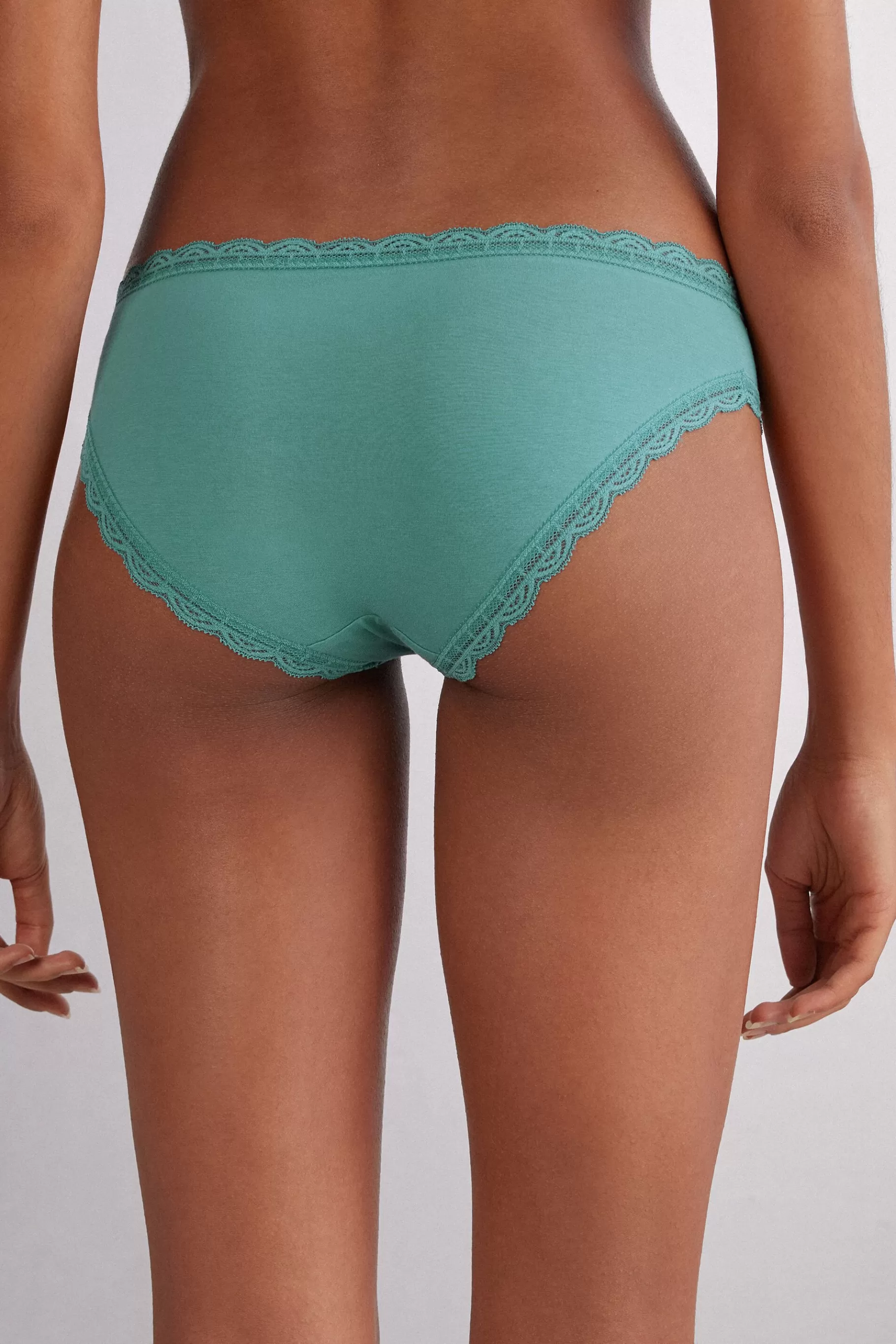 Intimissimi Trosor^Trosor i bomull och spets