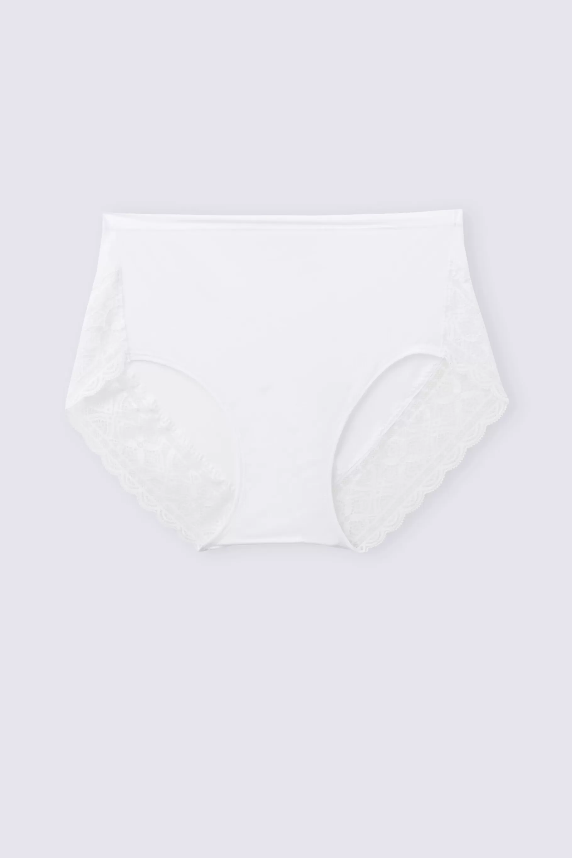 Intimissimi Hög Midja | Boxer / Hipster^Trosor med hög midja i mikrofiber Ultralight och spets