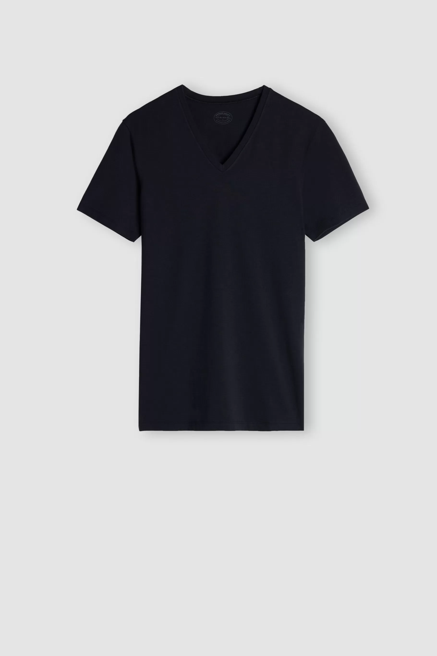 Intimissimi T-shirt / Polo^T-shirt med V-ringad hals i Superior-bomullsstretch