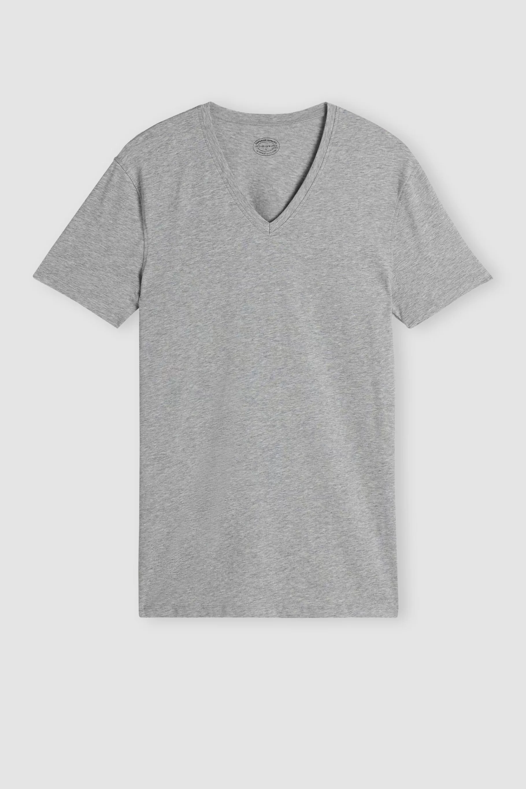 Intimissimi T-shirt / Polo^T-shirt med V-ringad hals i Superior-bomullsstretch