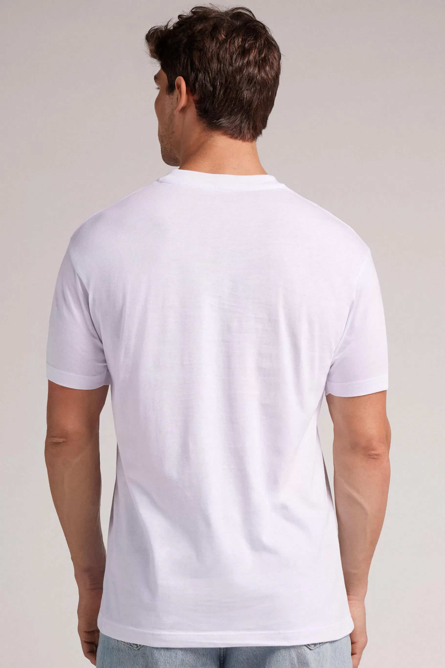 Intimissimi T-shirt / Polo^T-shirt Muscle Fit i bomull